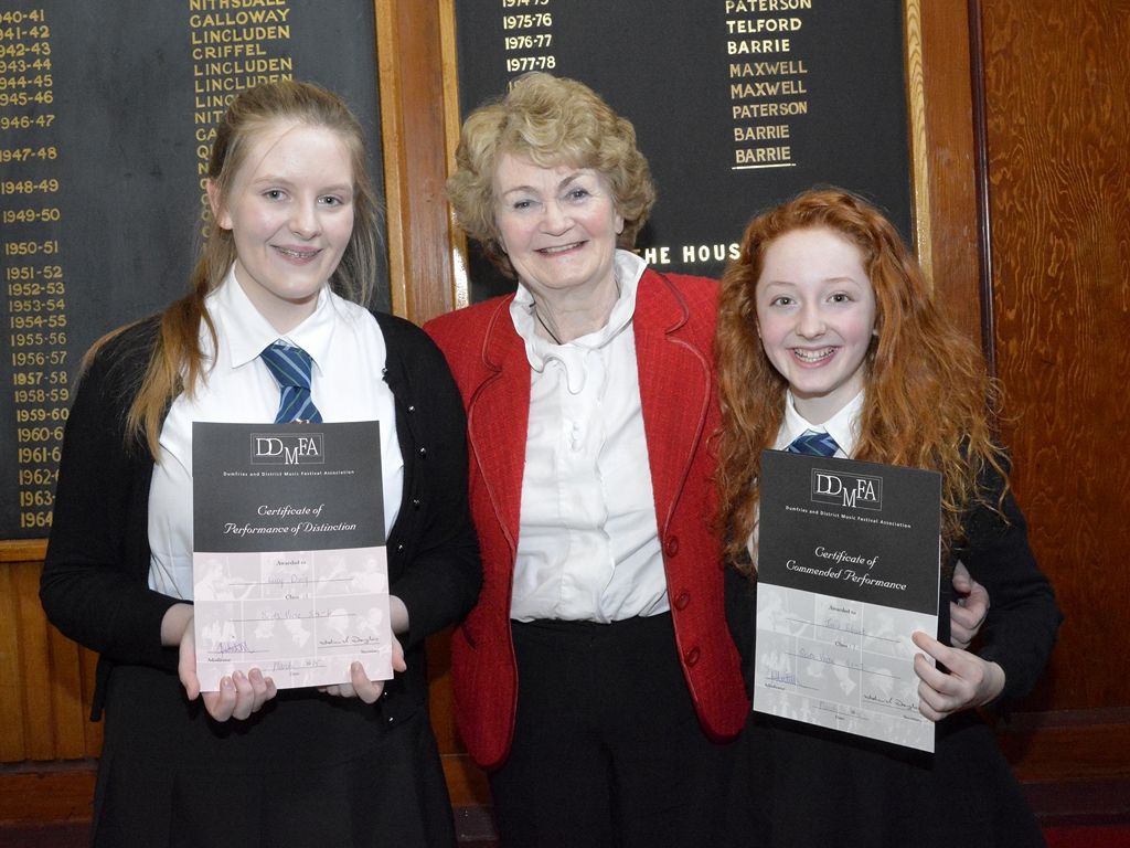 Lucy Doig Sophia Harkness and Josie Blount