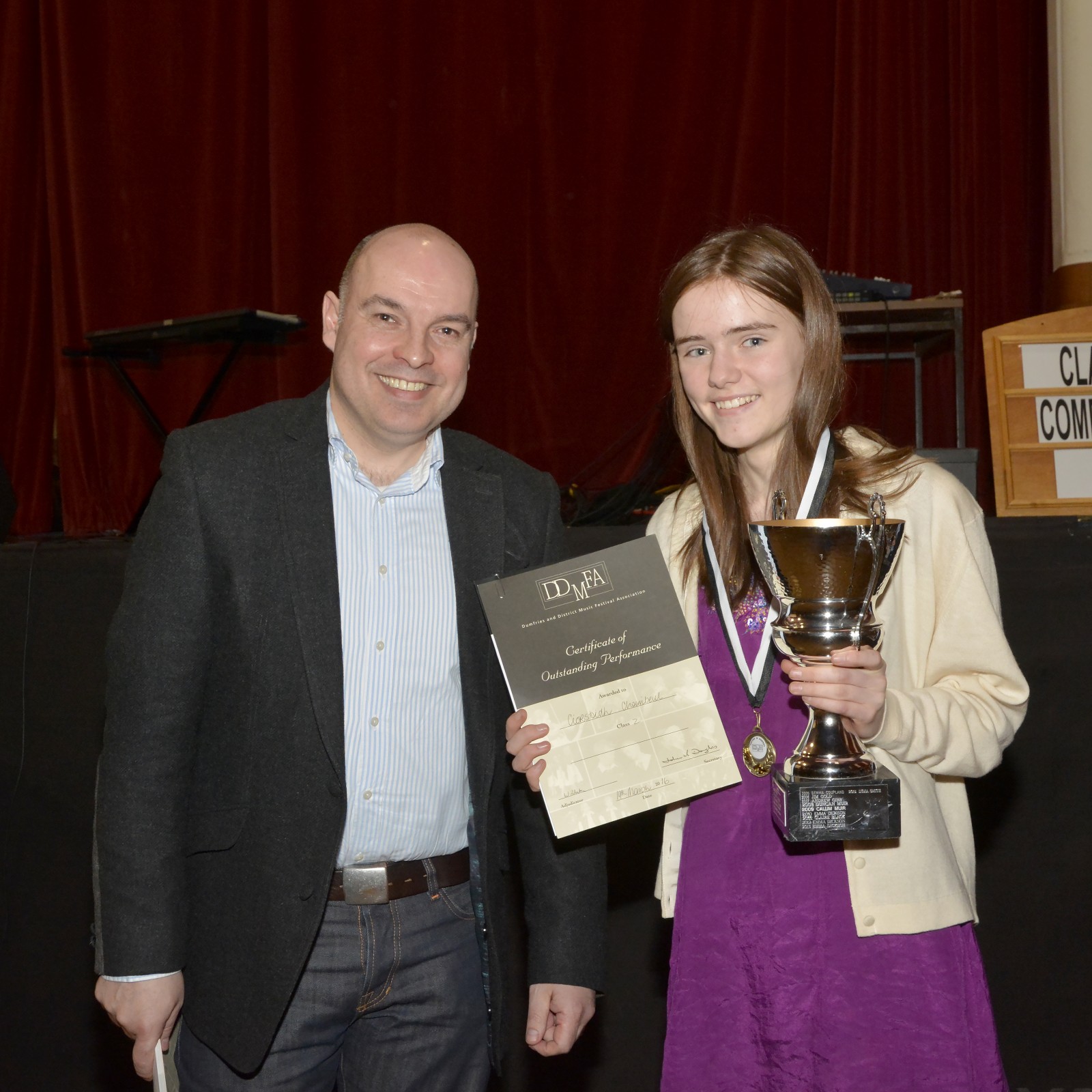 Dumfries and District Music Festival Association 2016 Accordion and