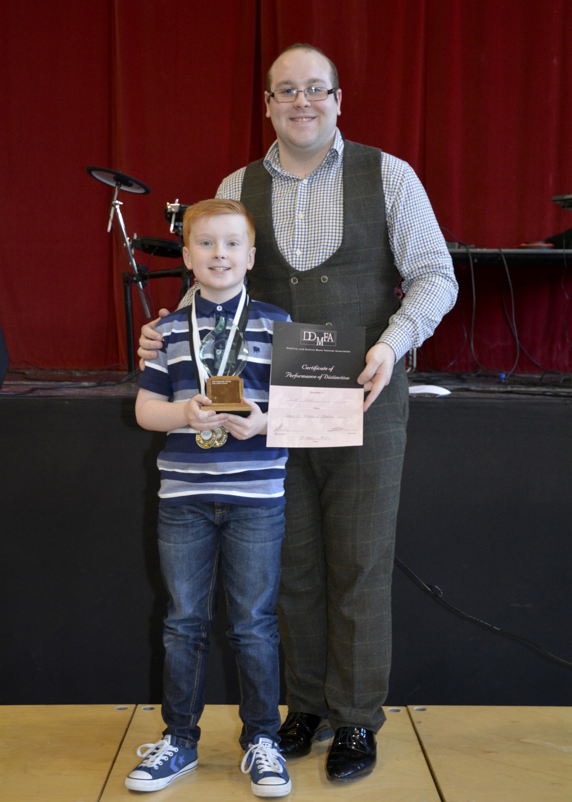 Inver Shand – Winner of Robert Menzies Trophy (Class 5 – Under 10 Traditional Accordion Solo)