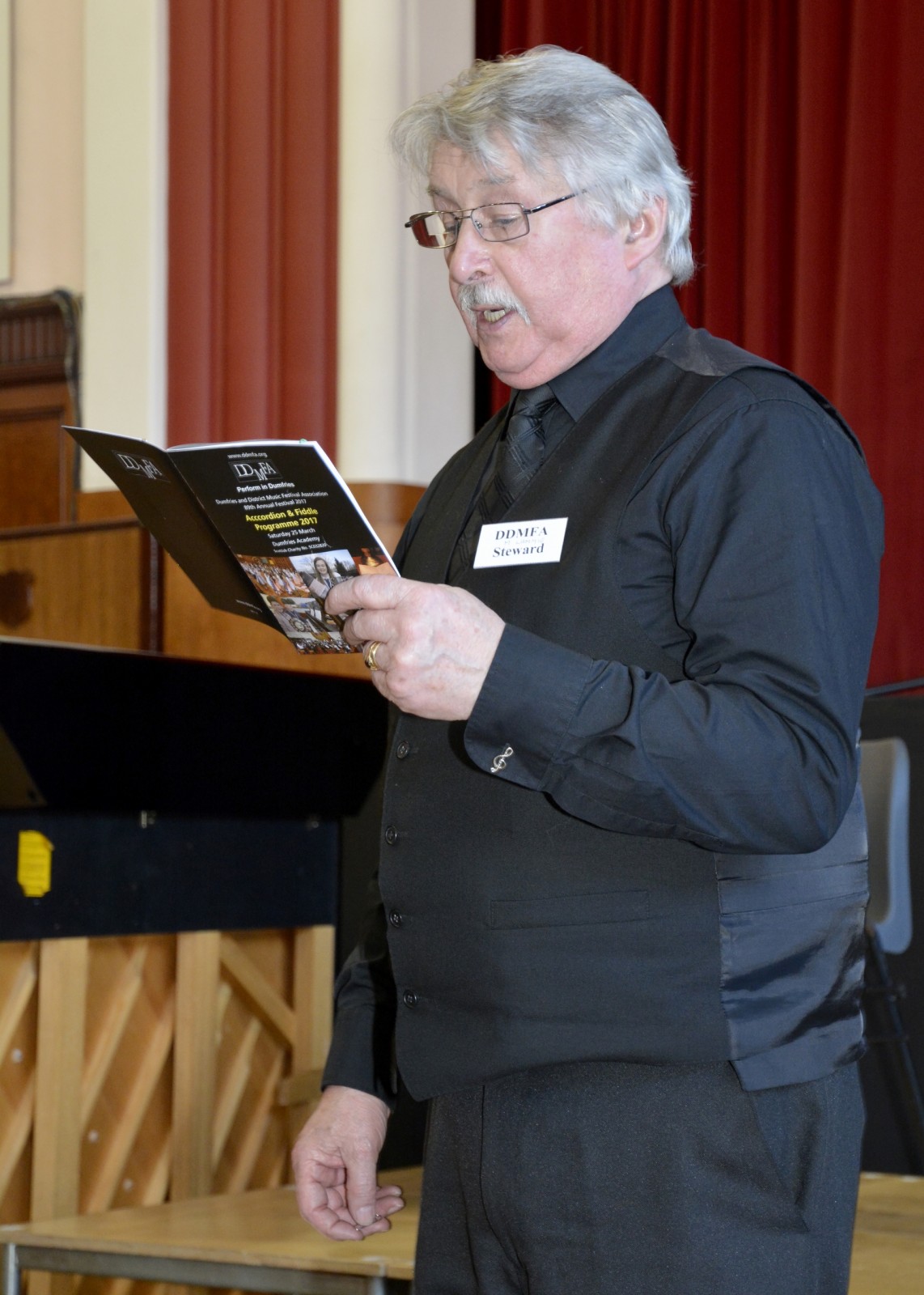 Compere Matt Lammie