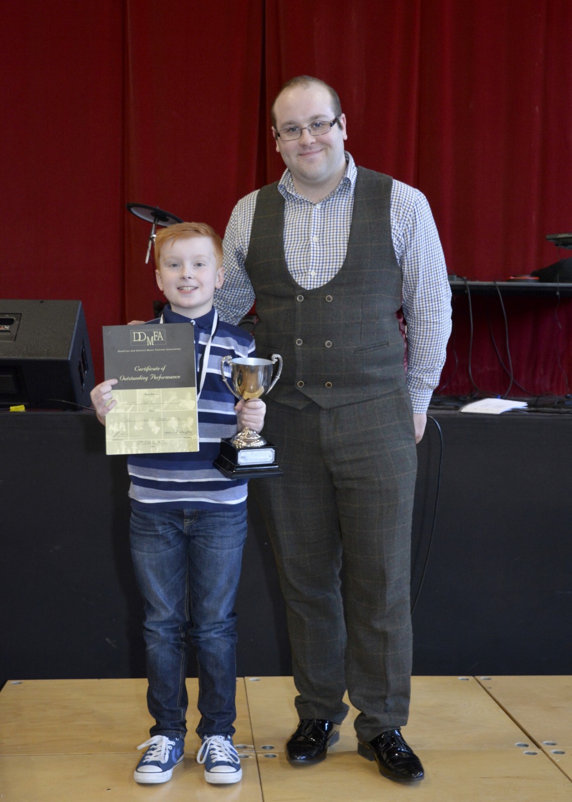 Inver Shand – Winner of The Blair Trophy (Class 1 – Under 10 Accordion Solo)