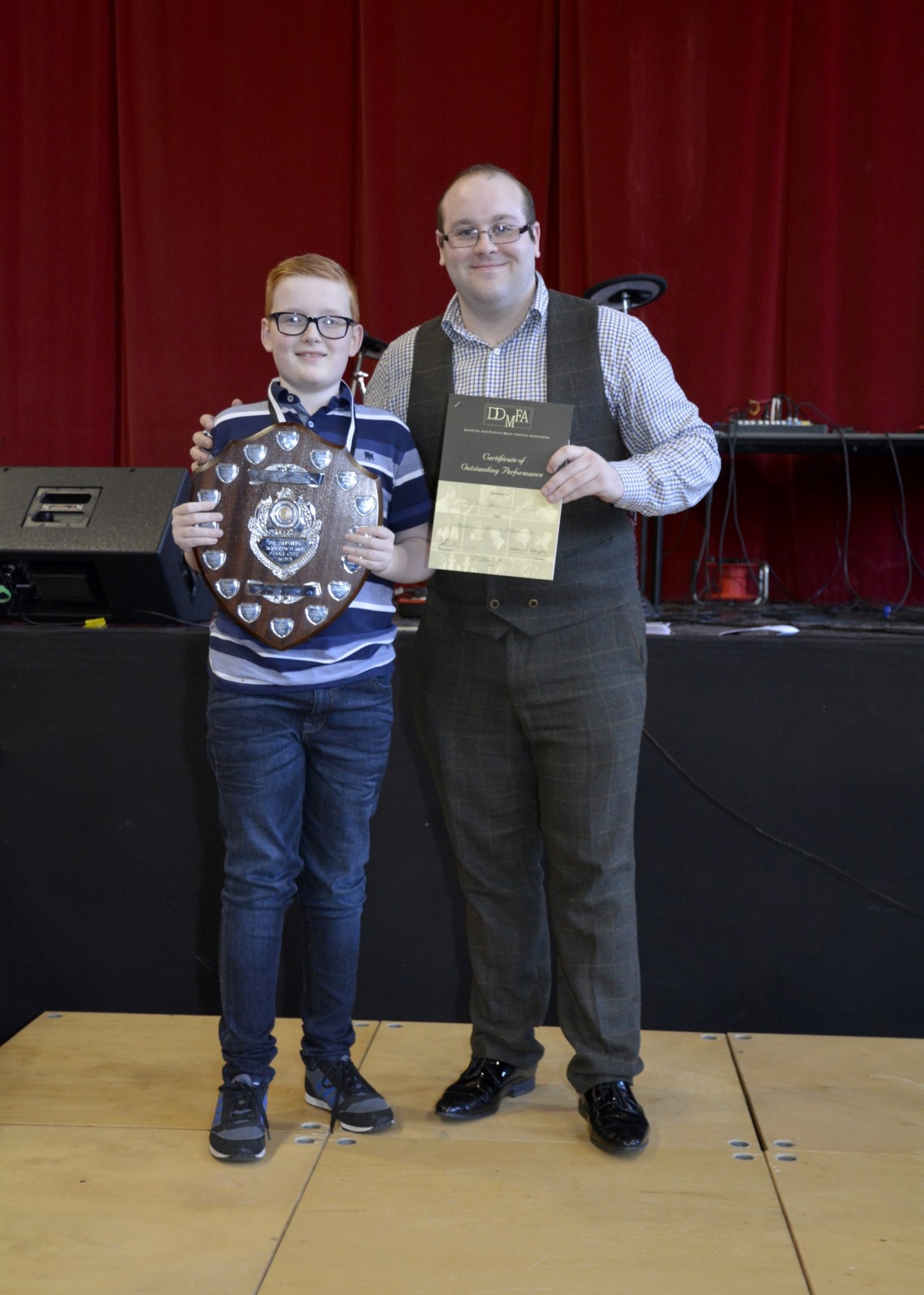 Clelland Shand – Winner of Islesteps Accordion & Fiddle Club Shield (Class 6 – Under 12 Traditional Accordion Solo)