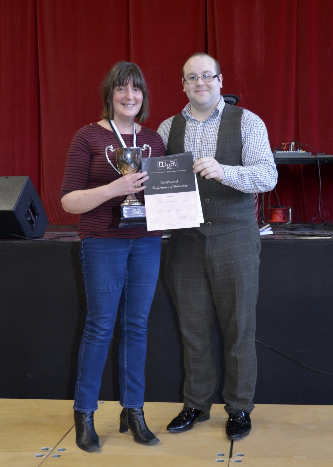 Sheena Dickson – Winner of Purr-Fect Ceilidh Cup (Class 17 – Adult Learners)