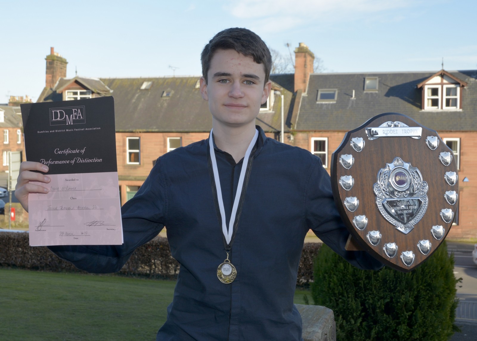 David McDonald, Moffat (Moffat Academy)