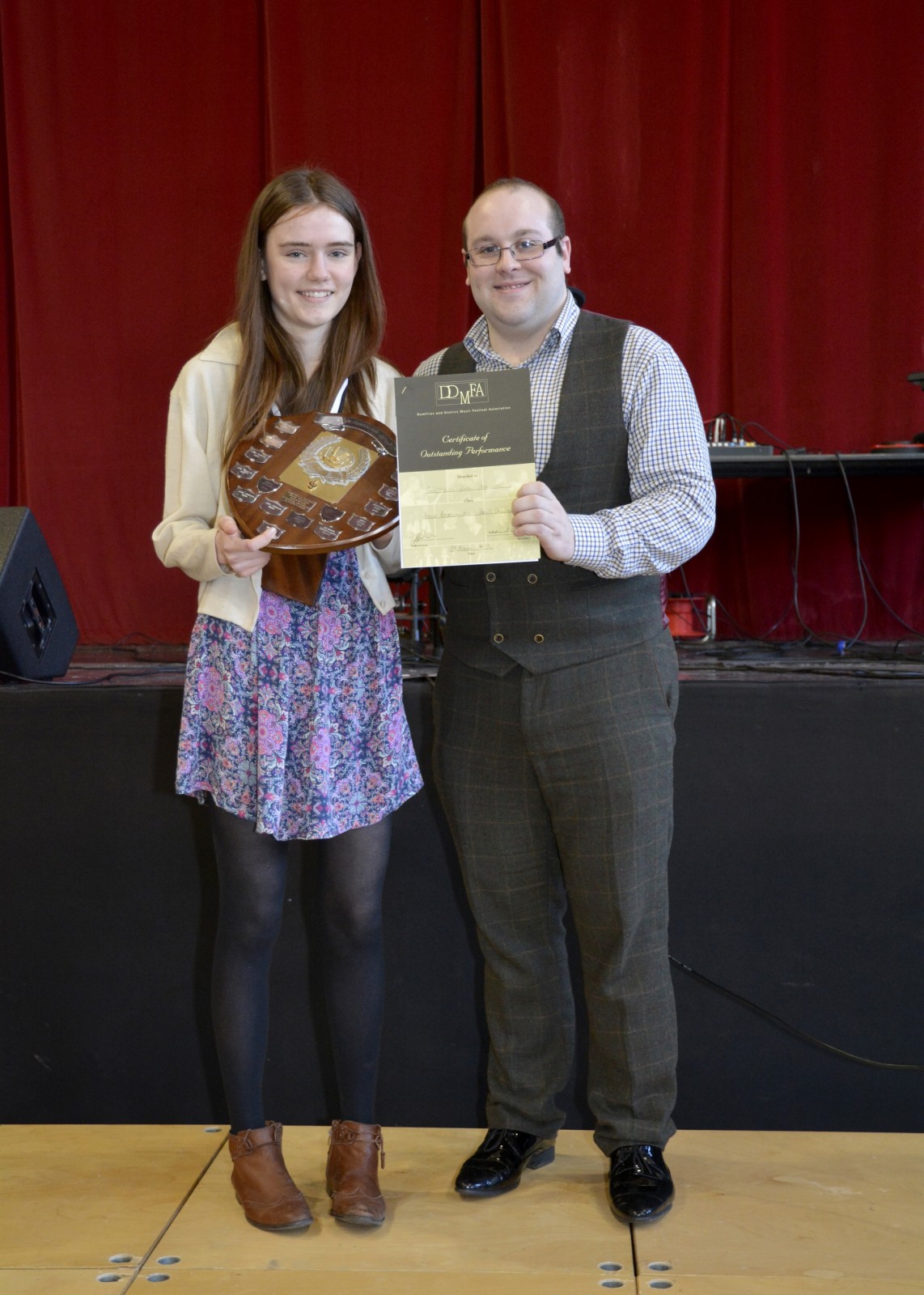 Ciorstaidh-Sarah Chaimbeul – Winner of Jean McConnachie Shield (Class 4 – Senior Accordion Solo)