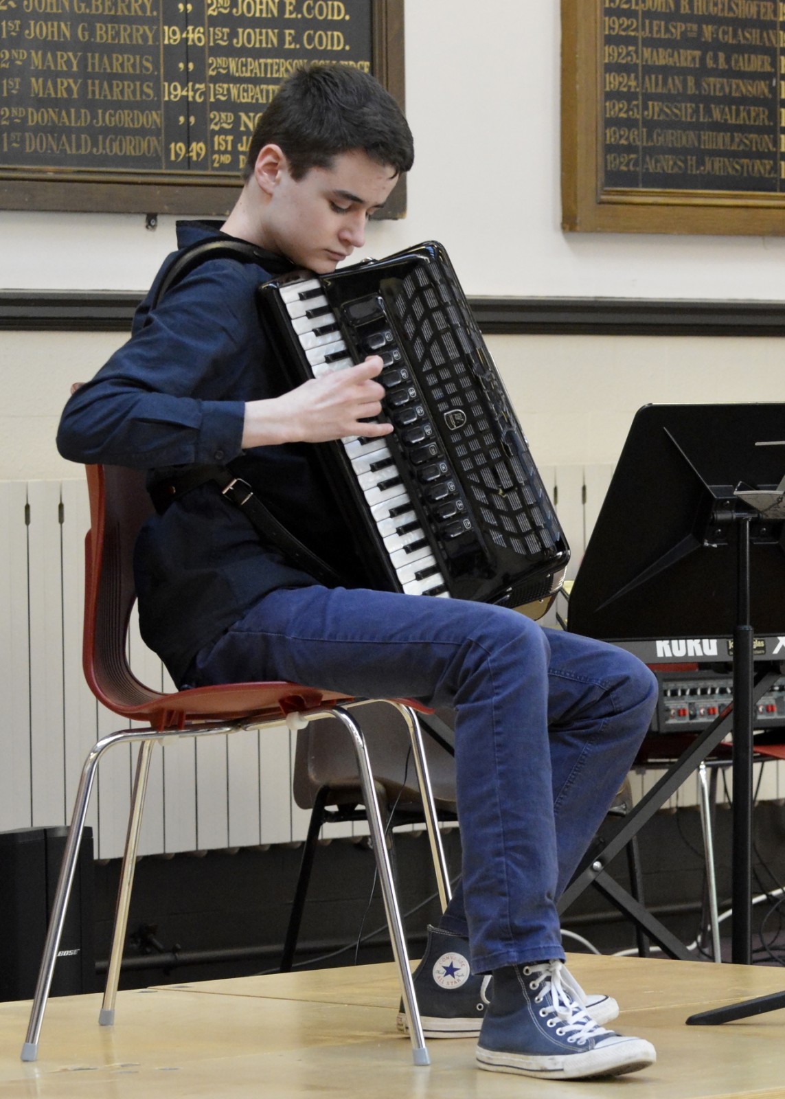 David McDonald, Moffat Academy