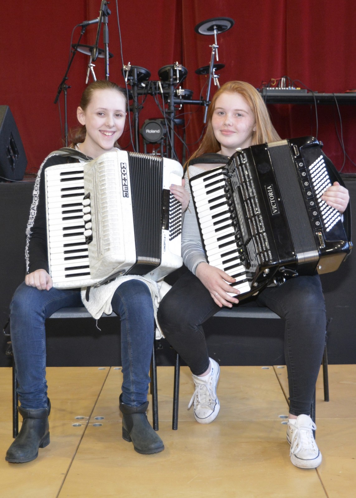 Anna Scott Livingstone and India Smith, Milton Bridge