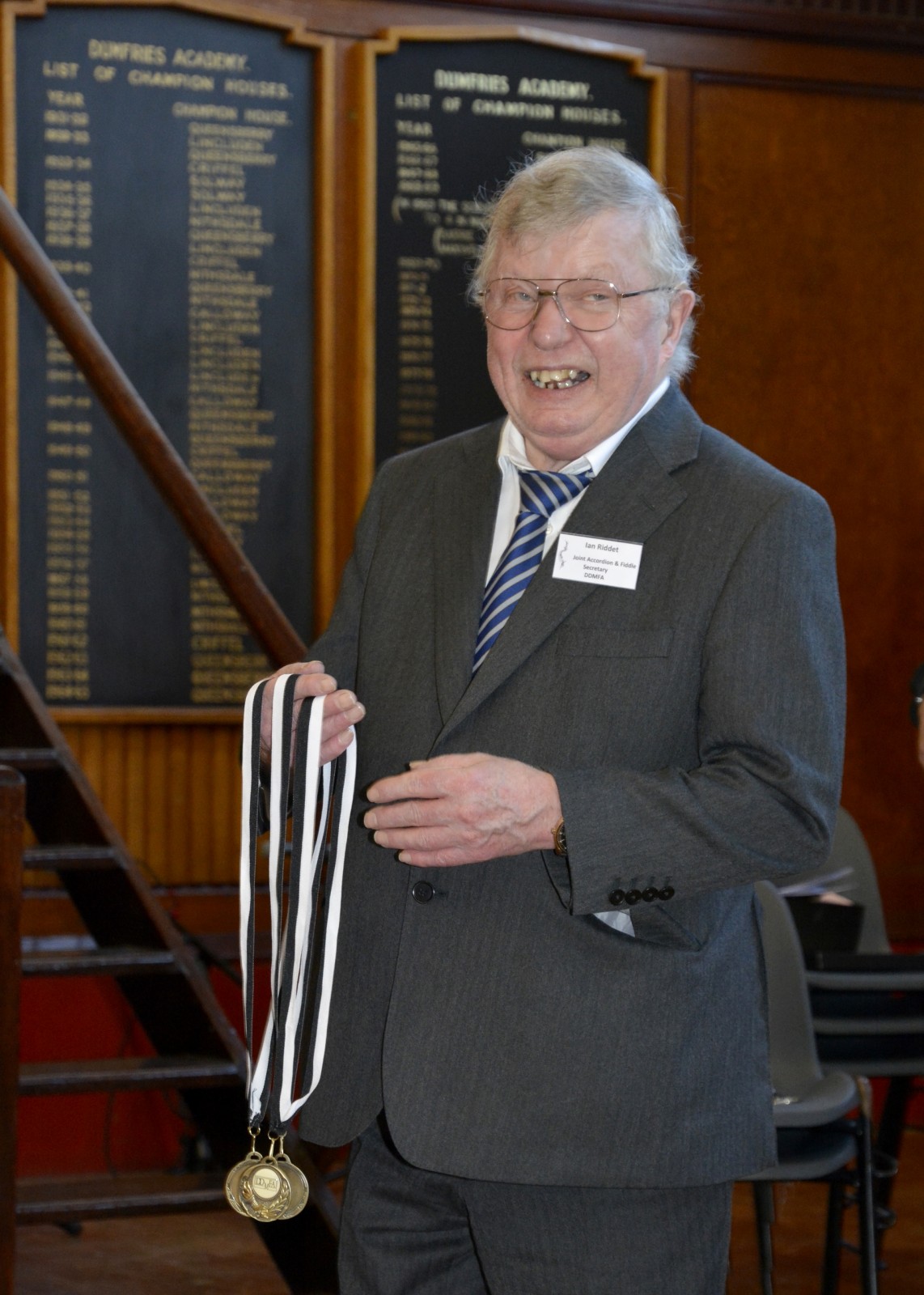 Ian Riddet, Accordion & Fiddle Joint Secretary