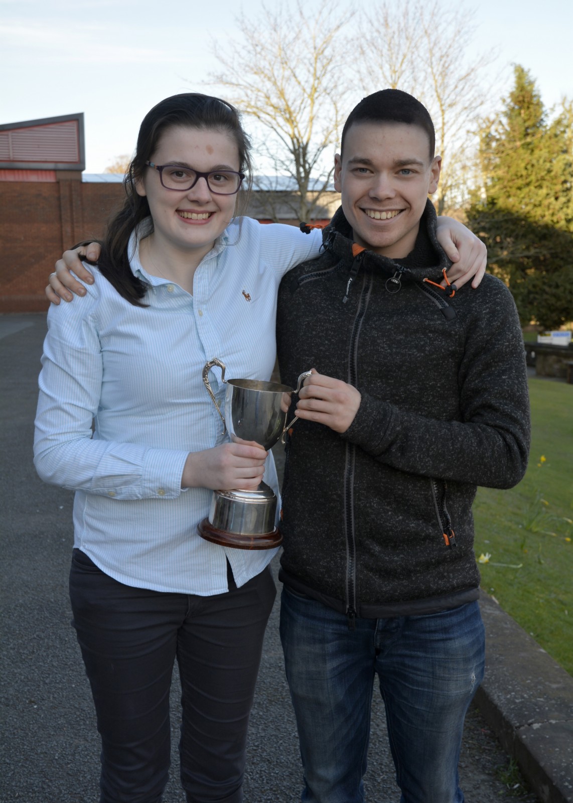 Emma Dickson and Adin Graham
