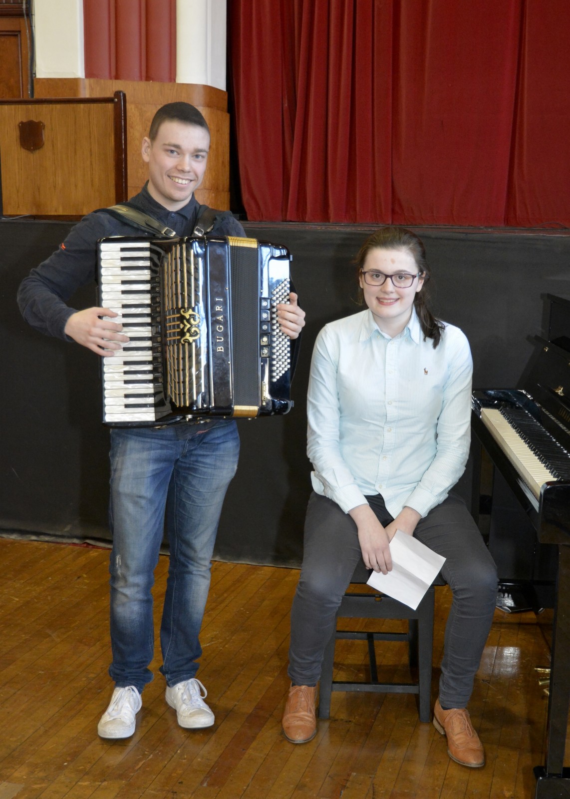 Adin Graham and Emma Dickson
