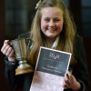 Class 17 winner Justine Crosbie Wallace Hall Academy