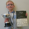 Class 4 winner Tobias Scott from Hecklegirth primary