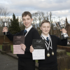 Twins John and Luke McKay with their trophies<br/><a href="gallery/2016-speech/668/add/#comments">Add comment</a>