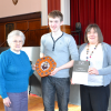 Class 7 Margaret Holmes, Innes Kennedy with Susan MacFadyen